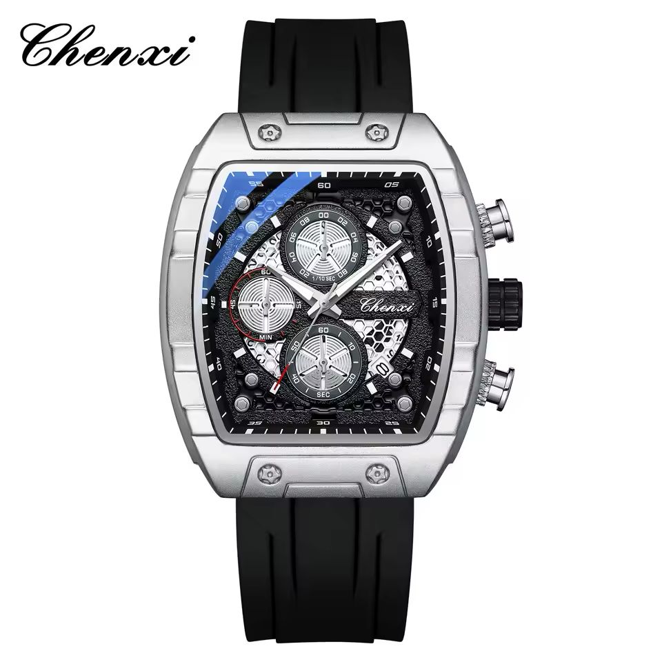 Chenxi Square Skeleton Chronograph - Image 2